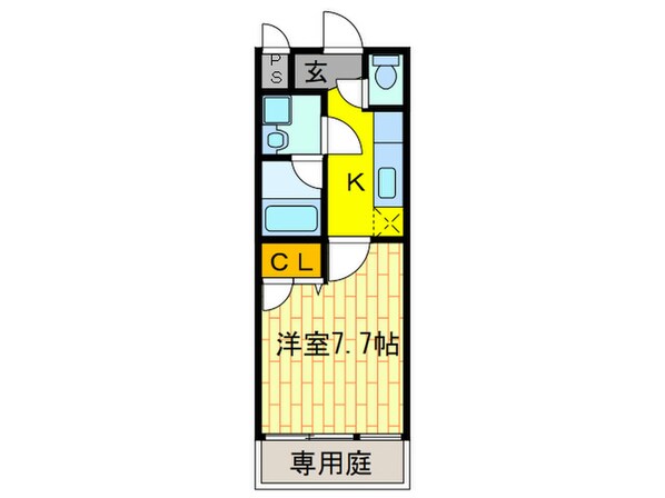 エトワ－ル喜里川の物件間取画像